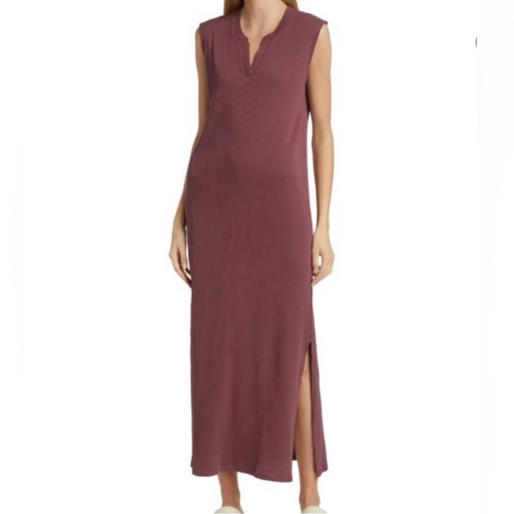 Splendid Raine Eco Rib maxi dress. Size medium.